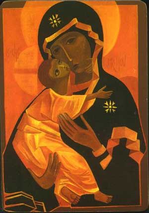 Beschreibung: Mutter Gottes aus Vladmir